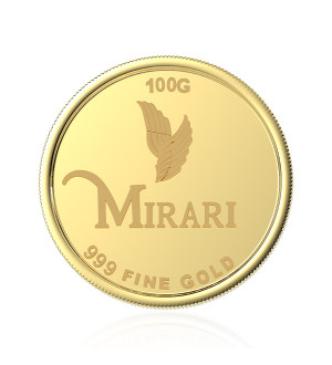 Mirari Gold Coin 100 Gram 999 Fine Gold