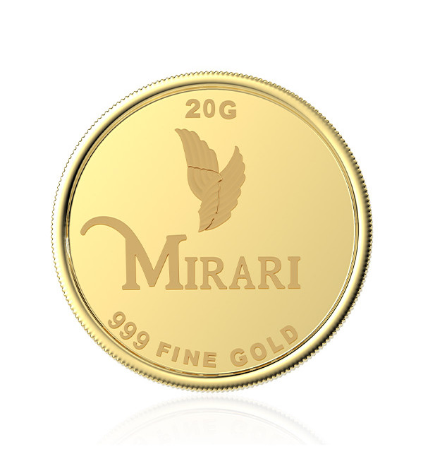 Mirari Gold Coin 20 Gram 999 Fine Gold