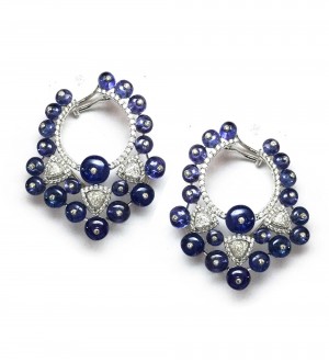 Blue Berry earrings