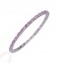 PINK SAPPHIRE CHANNEL BANGLE