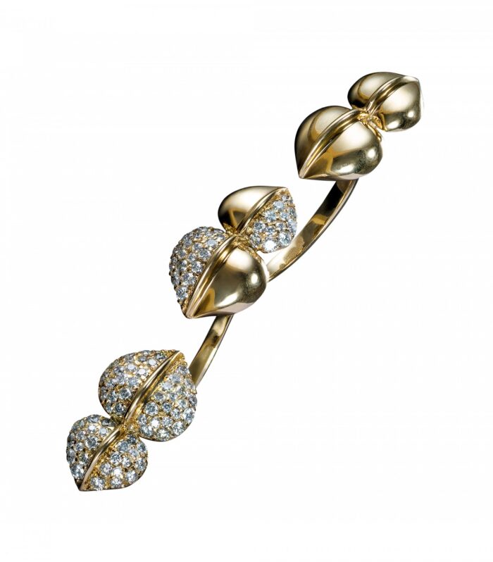 INSIGNIA TWO FINGER RING