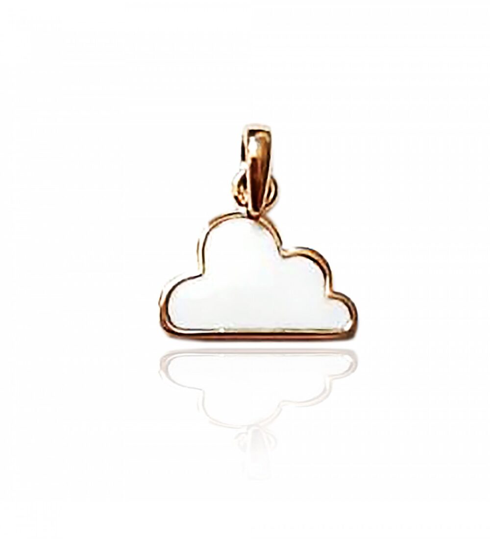CLOUD PENDANT, GOLD