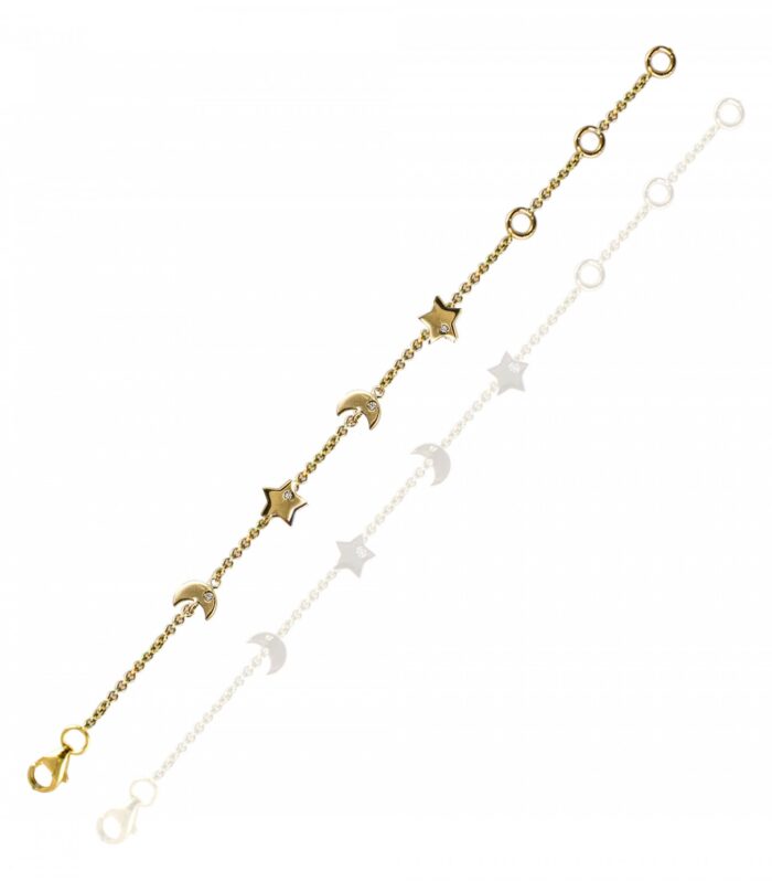 STAR MOON BRACELET