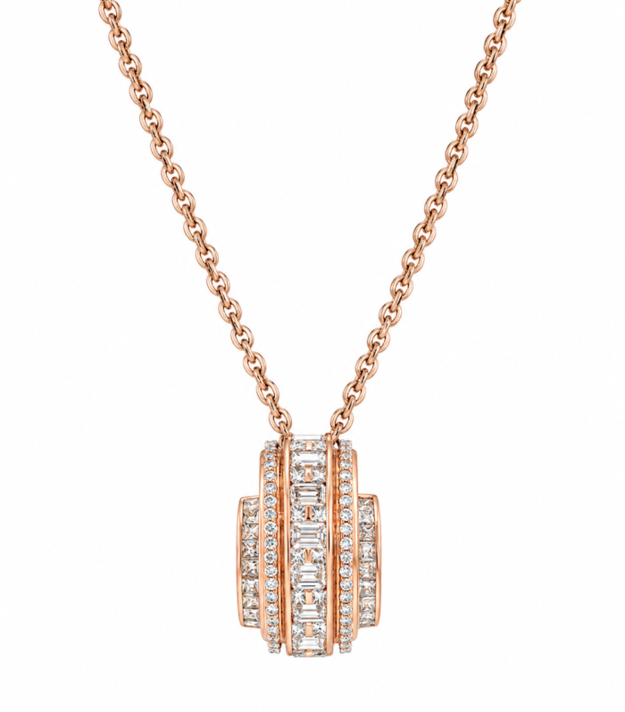 THE ICON VERTICAL DIAMOND PENDANT