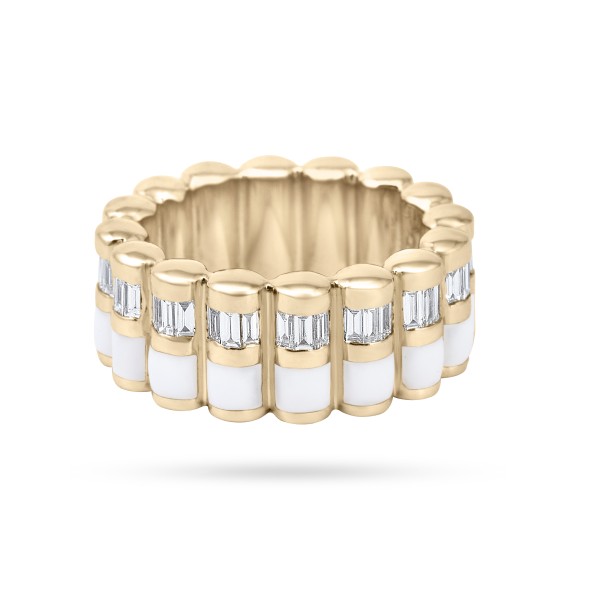 THE CITY ICON IVORY DIAMOND BAND