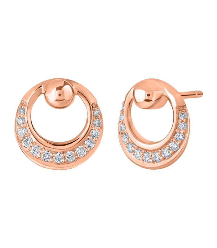 LUNA DIAMOND HOOPS