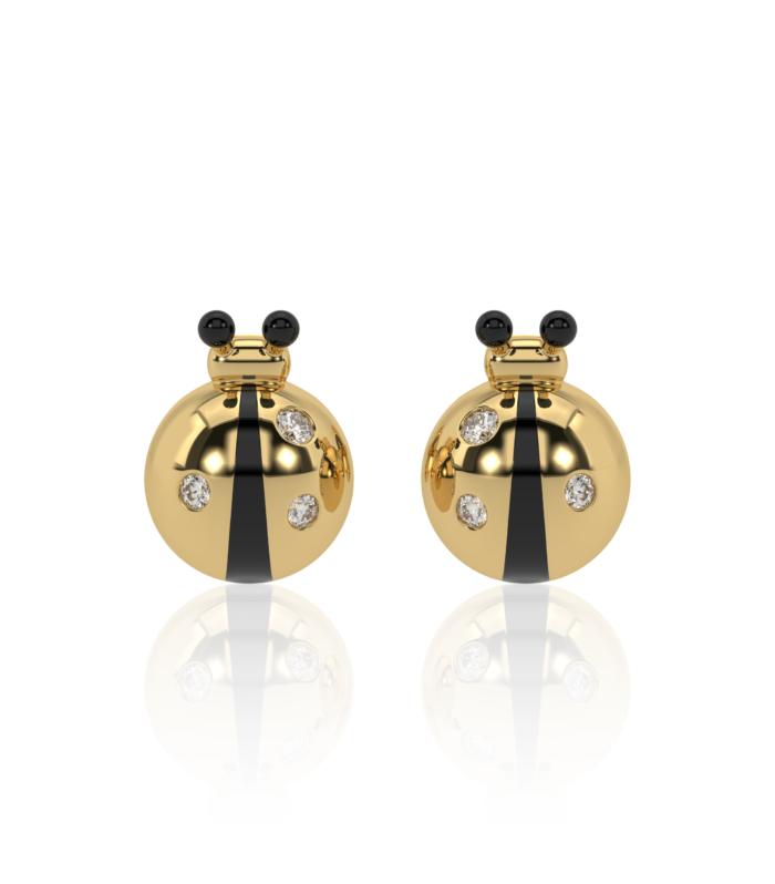 CELESTIAL BUG STUD EARRINGS
